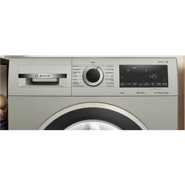 BOSCH WGA142ZXTR GRI 9KG 1200DVR  Iron Steam Assist Çamaşır Makinesi 2