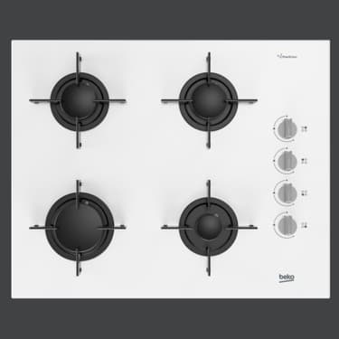 Beko Beyaz Cam 3lü Ankastre Set 4