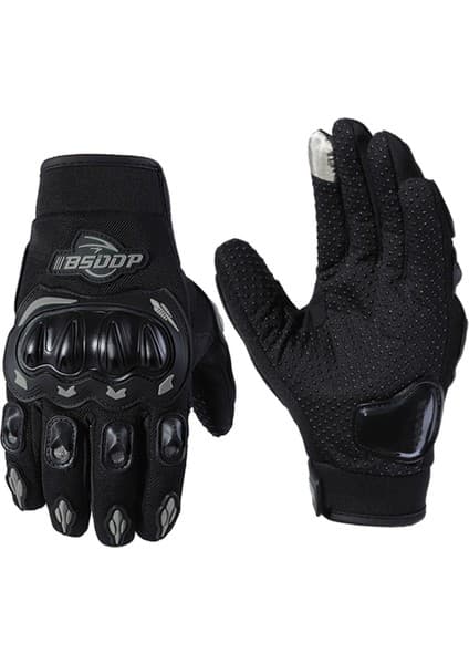 HbTec Bsddp Motosiklet Sürme Eldivenleri - Siyah (Yurt Dışından)