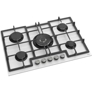 Ferre ED036 75 cm Beyaz Ankastre Cam Ocak 2