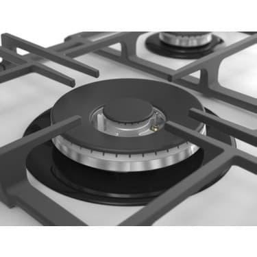 Ferre ED036 75 cm Beyaz Ankastre Cam Ocak 3