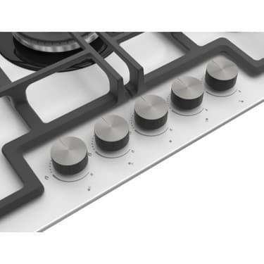 Ferre ED036 75 cm Beyaz Ankastre Cam Ocak 4