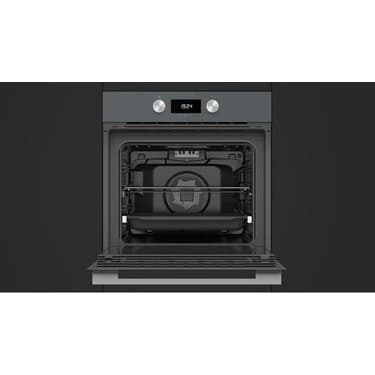 Teka Ankastre Set Gri (Hlb 8400 Fırın-Gzc 64320 4 Gözlü Ocak-Dlv 68660 Davlumbaz) 4