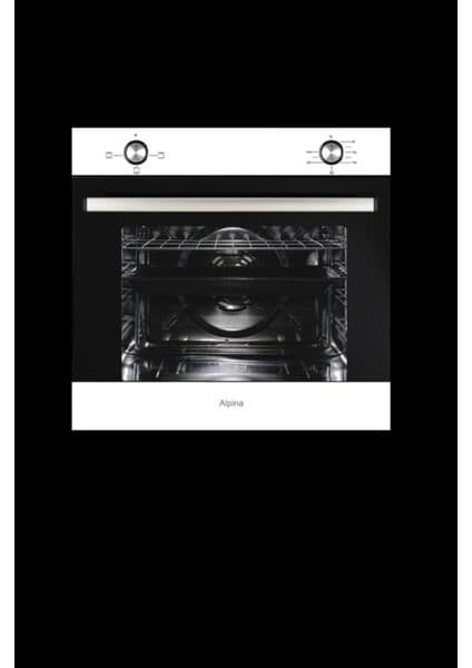 Alpina Mfa 604M Bl Siyah Ankastre Fırın 4