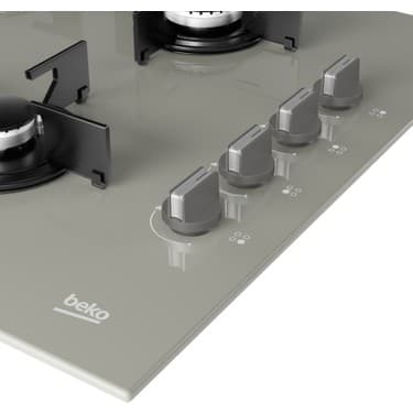 Beko BOCD T 6011 EG Gazlı Cam Tablalı Ocak 5