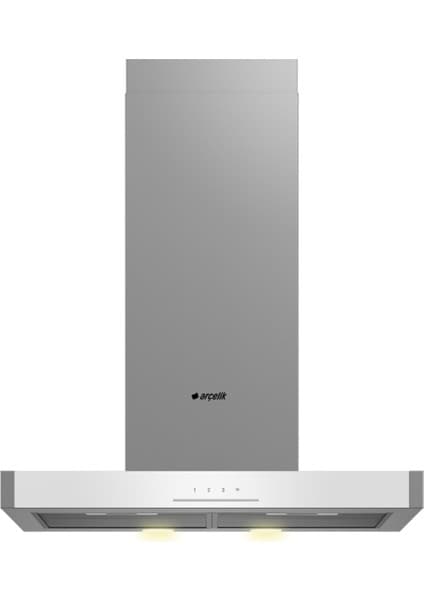 Arçelik ADT 606 B Beyaz 60 cm T Tipi Camsız Duvar Tipi Davlumbaz