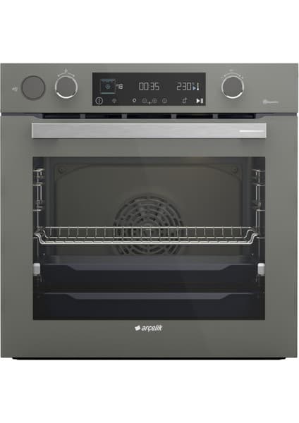Arçelik AFC 470 G Gri Ankastre Fırın: Modern Tasarım, Konforlu Pişirme
