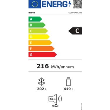 Bosch KGP86AWC0N 621 Lt No-Frost Buzdolabı 5