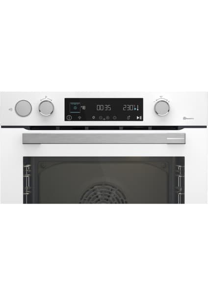 Arçelik AFC 470 Beyaz Cam Ankastre Fırın - 15 Fonksiyonlu