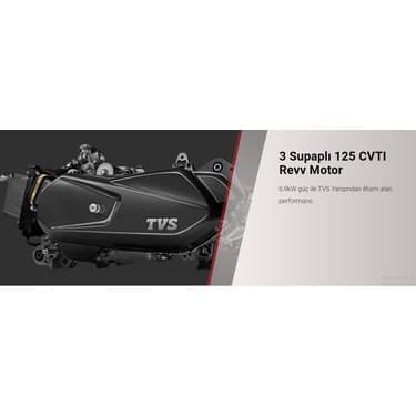 Tvs Ntorq 125 Motosiklet Mavi 2