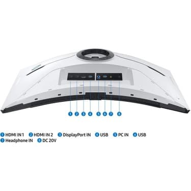 Samsung ODYSSEY NEO G8 32" 240HZ 1 MS 4K LED PİVOT GAMİNG MONİTÖR LS32BG850NPXUF 5