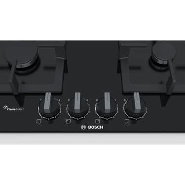 Bosch PPH6A6B20 Siyah 60 cm Kare Düküm Wok Izgara Ankastre Ocak 2