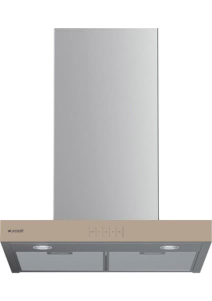 Arçelik P 76 Eykv Kahverengi Duvar Tipi Davlumbaz