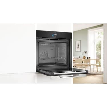 Bosch HSG7584B1 Serie 8 Buharlı Ankastre Fırın 3