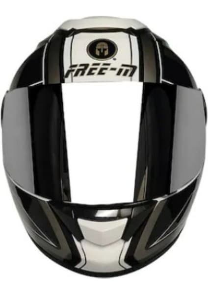 Motoanl Motosiklet Kaskı Ce Onaylı Full Face Abs Materıal Güneş Vizörlü Kask 6