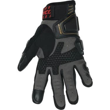 Motoanl Karbon Fiber Koruma Deri Motosiklet Eldiveni - Yazlık 2