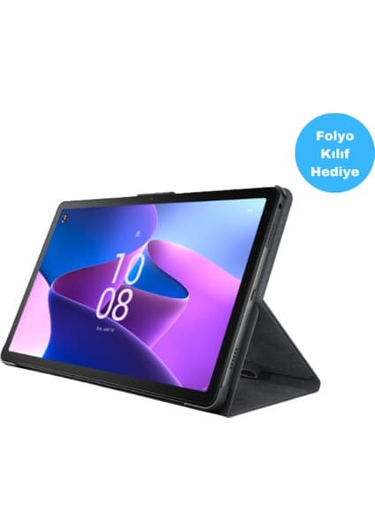 Lenovo Tab M10 Plus(3rd Gen) TB128FU 4GB+128GB 2k 10.6" Wi-Fi Tablet ZAAS0033TR Kılıf Hediyeli