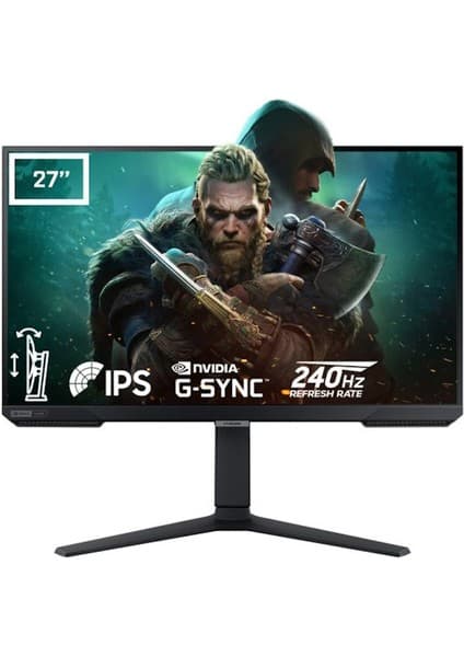 Samsung Odyssey G4 LS27BG400EUXUF 27 inç 240Hz 1ms Full HD Adaptive Sync IPS Gaming Monitör