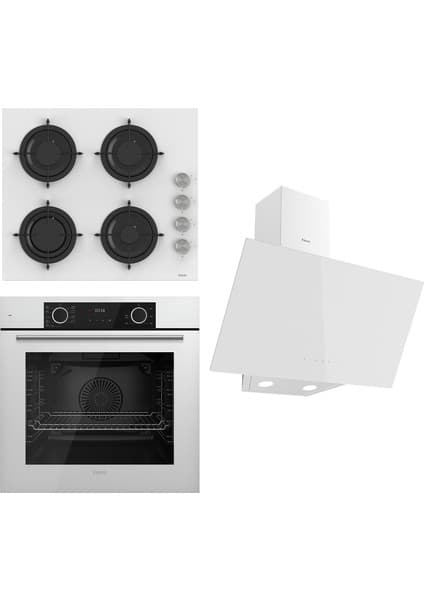 Ferre Fryart Cs Serisi Beyaz Set (CS206 + XE63CB +D078 )