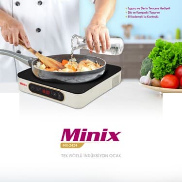 Minix MX-2424 Indüksiyon Ocak 5