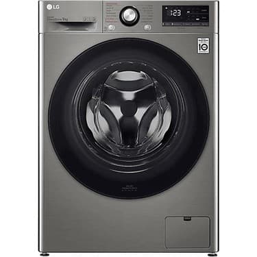 LG F4V3VYWKPE.APTPLTK B Enerji Sınıfı 9kg 1400 Devir Buharlı Çamaşır Makinesi Gri 4