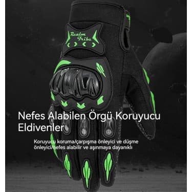 Maskot Açık Havada Sürüş Koruyucu Aşınmaya Dayanıklı Tam Parmak Eldiven (Yurt Dışından) 2