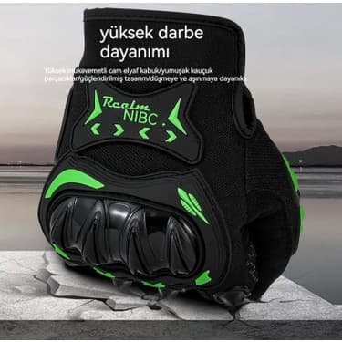 Maskot Açık Havada Sürüş Koruyucu Aşınmaya Dayanıklı Tam Parmak Eldiven (Yurt Dışından) 4