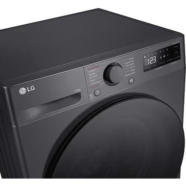 LG F4Y5EYWYJ.AMBPLTK A Enerji Sınıfı 11KG 1400 Devir Çamaşır Makinesi Siyah 2
