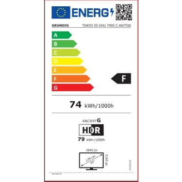 Grundig Tokyo 55 GHU 7905C 55" 139 Ekran Uydu Alıcılı 4K Ultra HD Smart LED TV 7