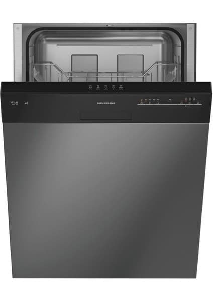Silverline D11047B01 Yarı Ankastre Bulaşık Makinesi 14 Kişilik, 46 dB Ses Seviyesi