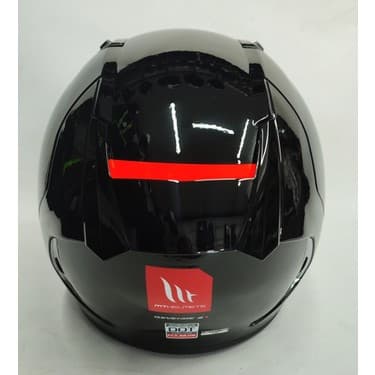 MT Revenge 2 S Solid A11 Şeffaf Vizörlü Kask Parlak SIYAHV14B 4
