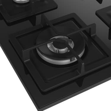 Arçelik Ocd K 651 Dwys Gazlı Cam Tablalı Ocak Siyah 5