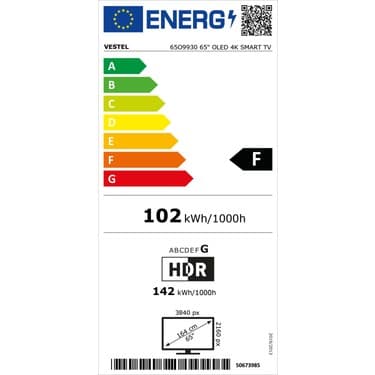 Vestel 65O9930 65'' 164 Ekran 4K Smart OLED TV 6