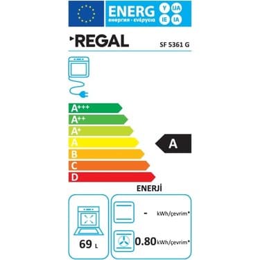 Regal SF 5361 G Tamboy Fırın 2