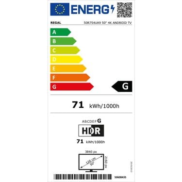 Regal 50R754UA9 50" 127 Ekran Uydu Alıcılı 4K Ultra HD Smart LED TV 3