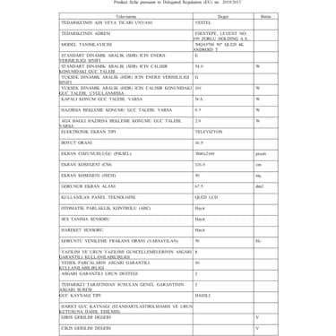 Vestel 50QA9700 50" 127 Ekran Dahili Uydu Alıcılı 4K Ultra HD Smart QLED TV 8