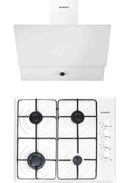 Kumtel Ankastre 2 Li Set Beyaz