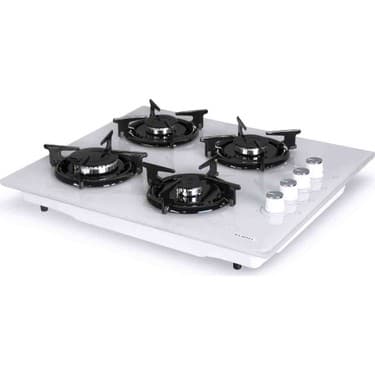 Kumtel Cam Davlumbaz ve LPG Ayarlı Set Üstü Ocak İkili Set 2