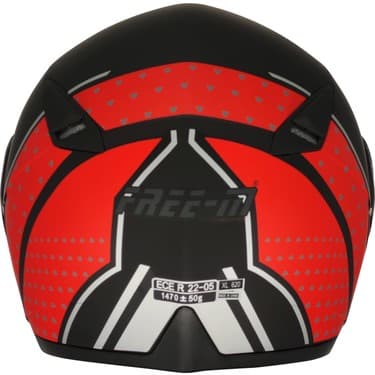 Free-M Magnus 961 Güneş Vizörlü Çeneden Açılır Kask 4