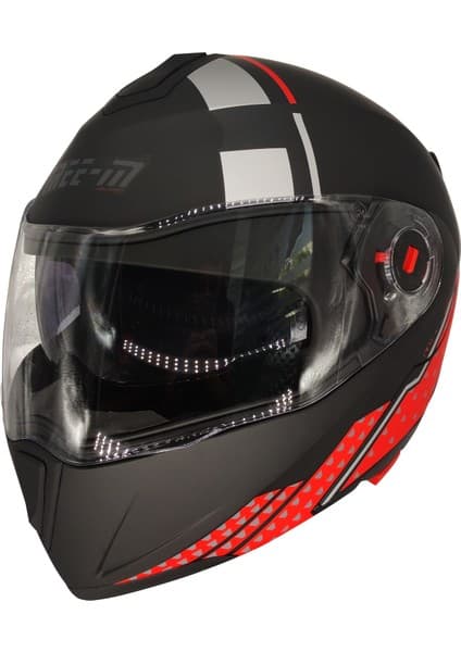 Free-M Magnus 961 Güneş Vizörlü Çeneden Açılır Kask 8