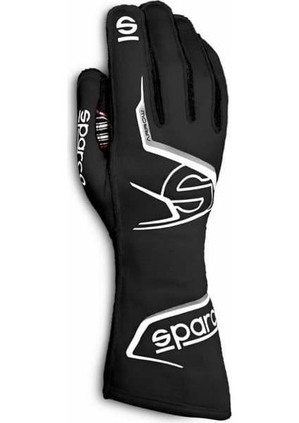 Sparco Arrow Eldiven Fia Onaylı Siyah Beyaz 11 Numara