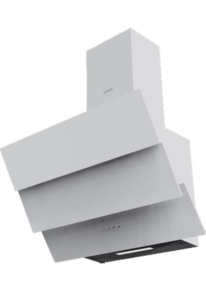 Vinola CWW128.600 Beyaz Yatay Cam Davlumbaz