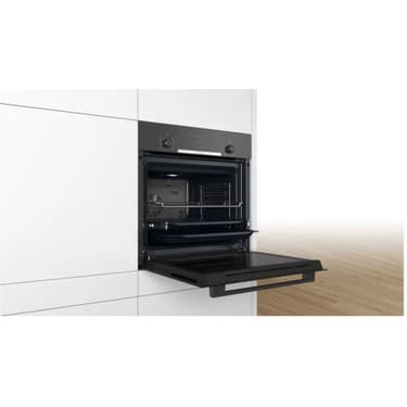 Bosch HBF534EB3T Siyah Ankastre Fırın 4