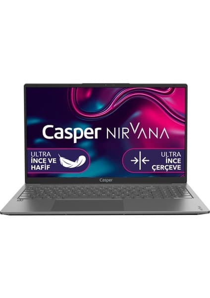 Casper Nirvana X600.5500-BV00X-G-F AMD Ryzen 5 5500U 16GB 500GB SSD Freedos 15.6\