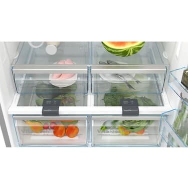 Bosch KGN86PIE0N Alttan Donduruculu Buzdolabı 186 x 86 cm Kolay Temizlenebilir Inox No-Frost 4