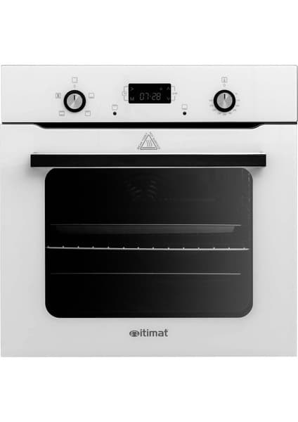 İtimat AF550 70LT Turbo Fan Dijital Ankastre Fırın Beyaz