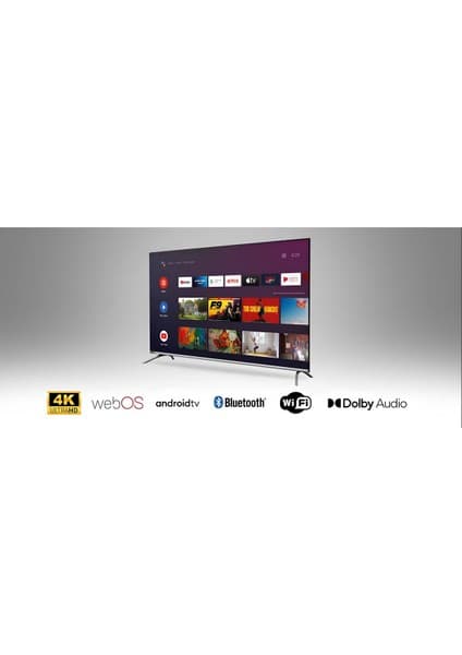 Saba SB50500 50" 127 Ekran Dahili Uydu Alıcılı 4K Ultra HD Smart LED TV