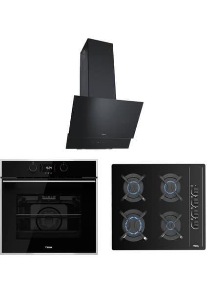 Teka Siyah Ankastre Set (Hlb 840 Ss Bk -Gbc 64002- Atv 60)