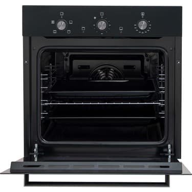 İtimat 6021 Turbofan Siyah Cam Ankastre Fırın 70 LT 2