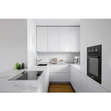 İtimat 6021 Turbofan Siyah Cam Ankastre Fırın 70 LT 4